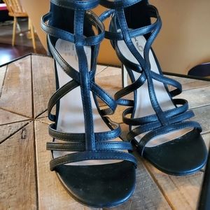 Strappy heels